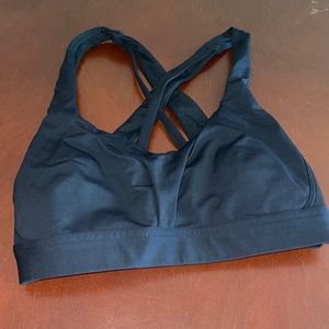 Black Lulu Lemon Sports Bra